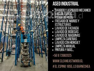 Servicio de aseo industrial